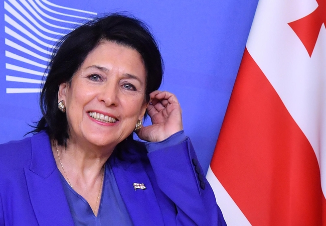 Lietuvoje lankysis Gruzijos prezidentė
