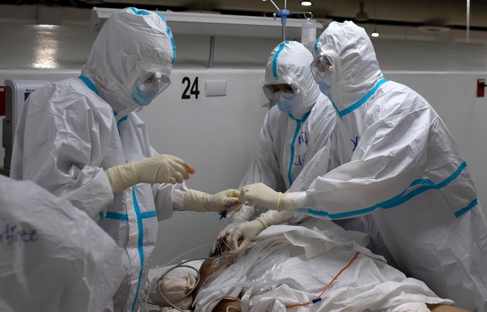 COVID-19 pacientų gydymas Lietuvai kainavo apie 1,25 mln. eurų