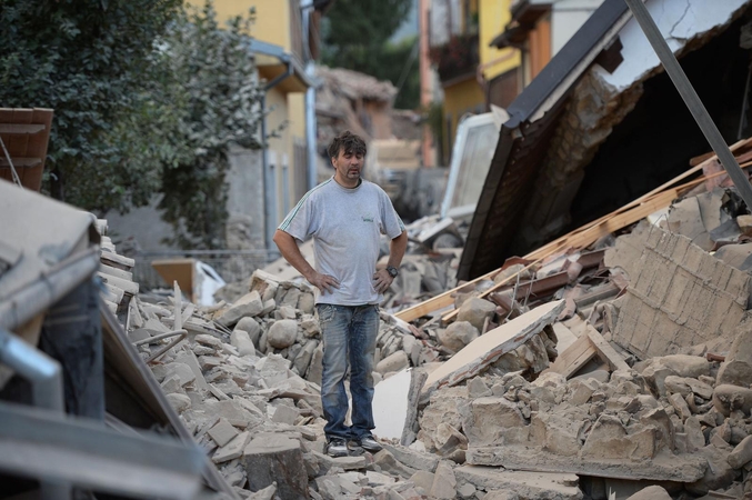 Žemės drebėjimą Italijoje užfiksavo ir Lietuvos seisminės stotys