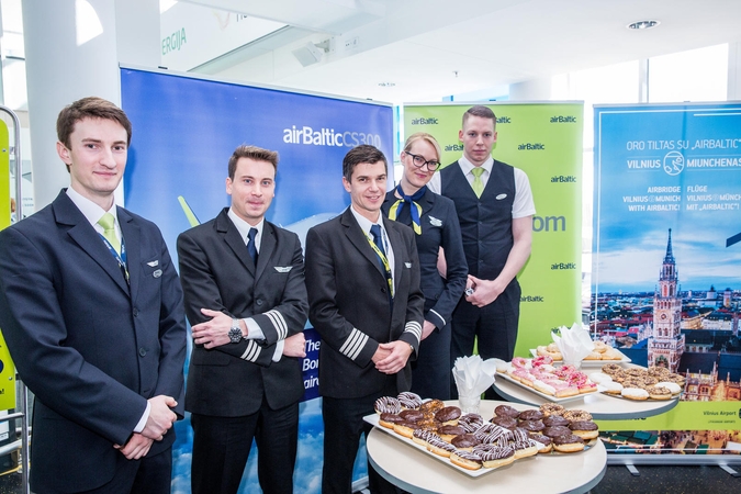 „airBaltic“ skraidina iš Vilniaus į Miuncheną