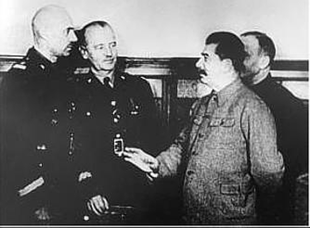 W. Andersas, W. Sikorskis ir J. Stalinas