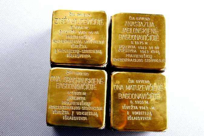 „Atminimo akmenys“ Panevėžyje primins apie romų holokaustą
