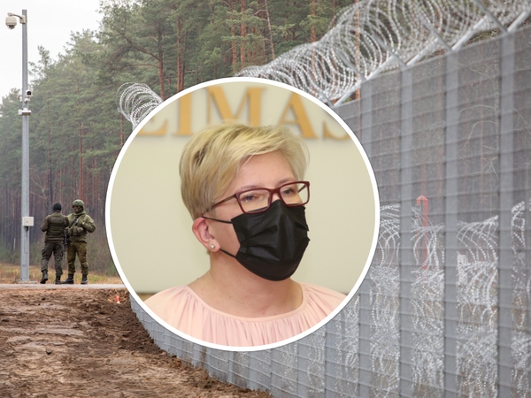 Premjerė dėl migrantų sulaikymo termino: žmogaus teisė kirsti sieną nėra besąlygiška