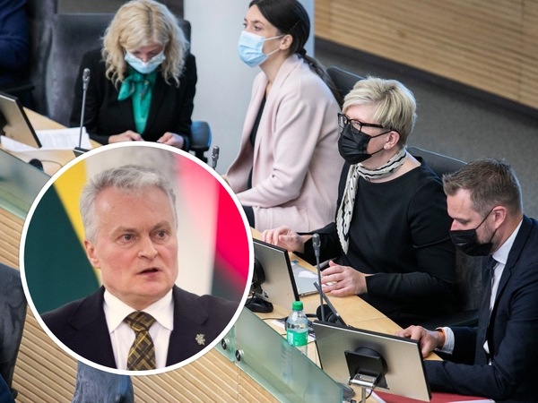 Seimas atmetė prezidento veto dėl mokamų testų nevakcinuotiems darbuotojams