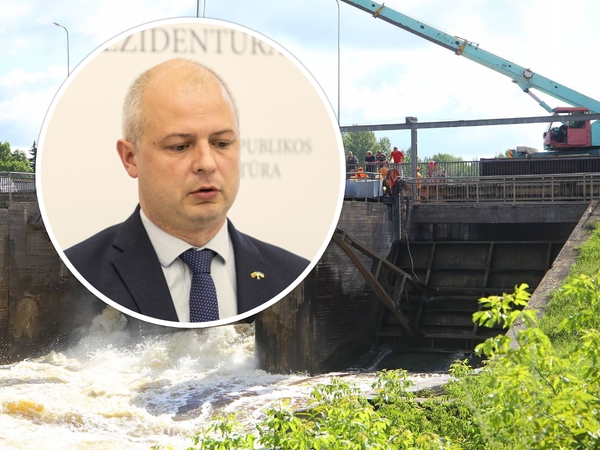 S. Gentvilas: ministerija gali prisidėti prie užtvankos griovimo, bet ne remonto