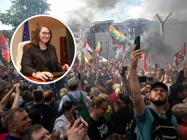 Ministrė: sprendimas neišduoti leidimo protestui prie Seimo buvo teisingas