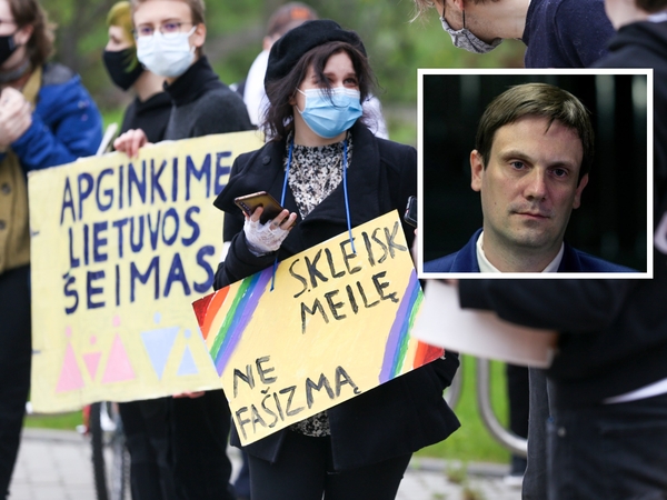 Partnerystės projektą palaikė „valstietis“ T. Tomilinas: homoseksualai – irgi žmonės