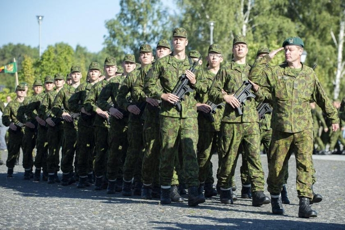 600 jaunuolių pradeda karo tarnybą