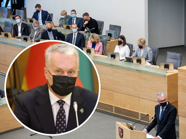 Apklausa: išaugo palankumas G. Nausėdai, nepalankiausiai vertinami ministrai