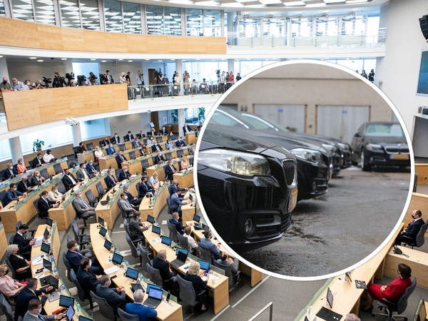 Seimo nariai vėl galės nuomotis automobilius iš parlamentinių lėšų
