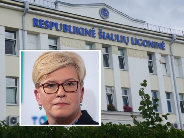 I. Šimonytė ragina Šaulių ligoninės medikus aktyviai bendradarbiauti su ministerija