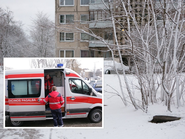 Alytuje – šalčio auka: prie namo konteinerių mirusį vyrą rado kaimynas