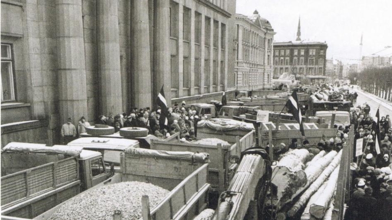 Išmokę Lietuvos pamoką, latviai iš anksto ruošėsi 1991-ųjų įvykiams