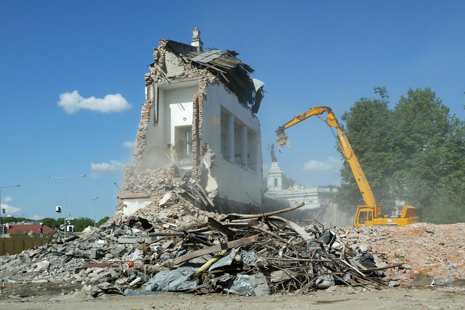 Gėda: Vilniaus centre sporto objektai griaunami, o vietoj jų kyla brangūs butų ir biurų kompleksai.
