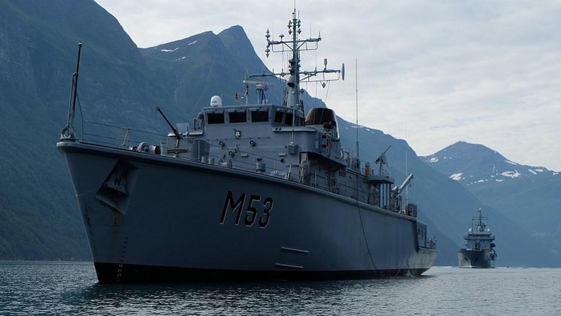 Lietuvos karinis laivas baigia budėjimą NATO daliniuose