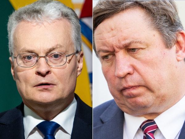 G. Nausėda: nematau argumentų, kodėl R. Karoblis negalėtų tęsti darbo