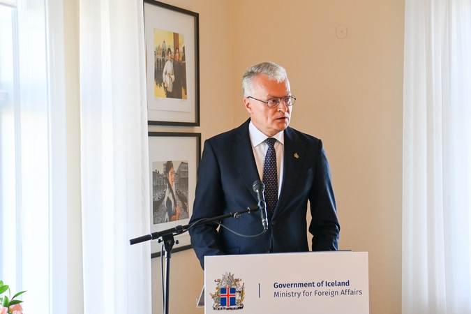G. Nausėda: Islandijos pavyzdys turėtų įkvėpti pasaulį palaikyti kovą už laisvę