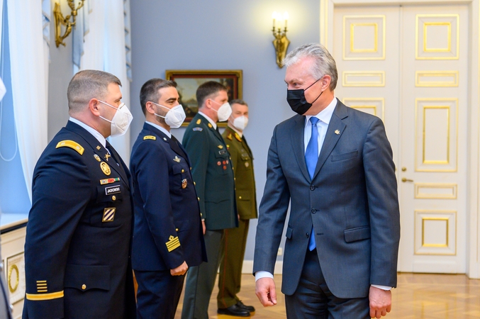 G. Nausėda: NATO ir JAV veikla Lietuvoje siunčia aiškią žinią nedraugiškoms valstybėms