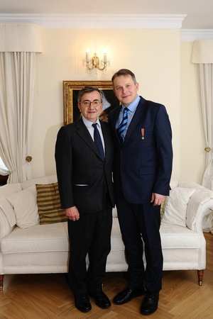 Valdovų rūmų muziejaus direktoriui – Italijos Žvaigždės ordinas