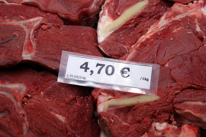 Ekspertas: 77 kg mėsos žmogui per metus – ne per daug