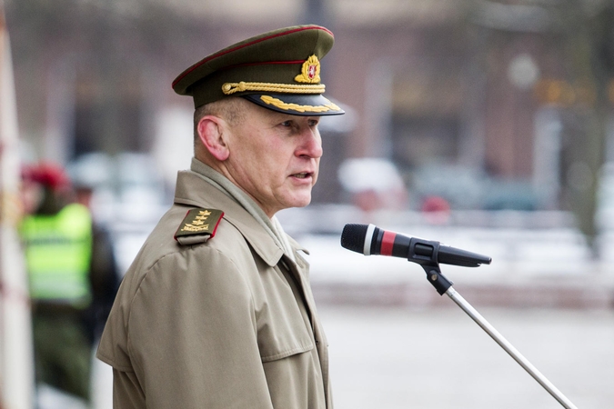 Kariuomenės vadas dalyvaus NATO karinio komiteto susitikime