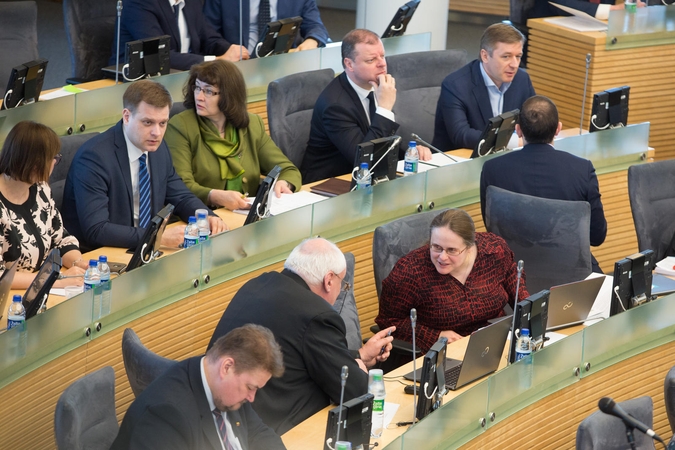 Politologė: Seimo komitetų sudėčių perbraižymas virto cirku