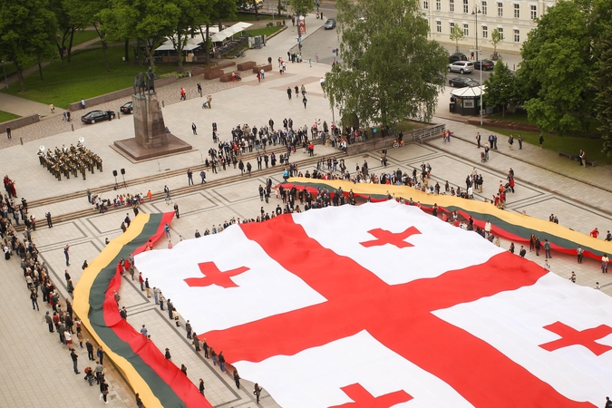 Lietuva siunčia sveikinimus Nepriklausomybės dieną švenčiančiai Gruzijai
