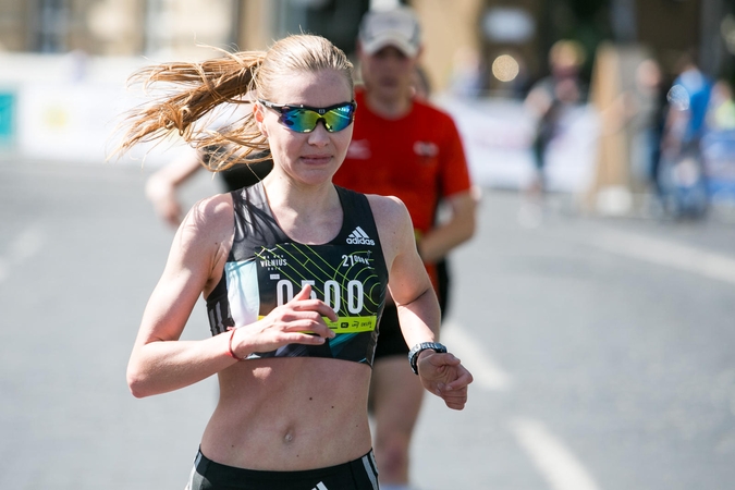 Maratonininkė V. Žūsinaitė: sunkiausia – laikytis specialios dietos