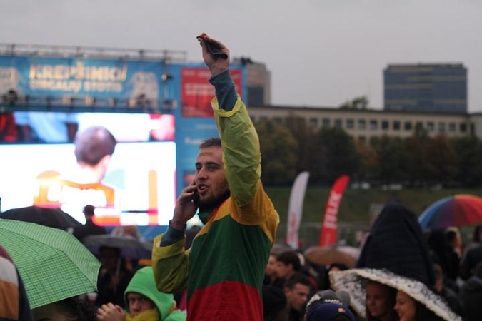 Sidabrinės rinktinės pergale Vilniuje džiaugėsi 15 tūkst. sirgalių armija
