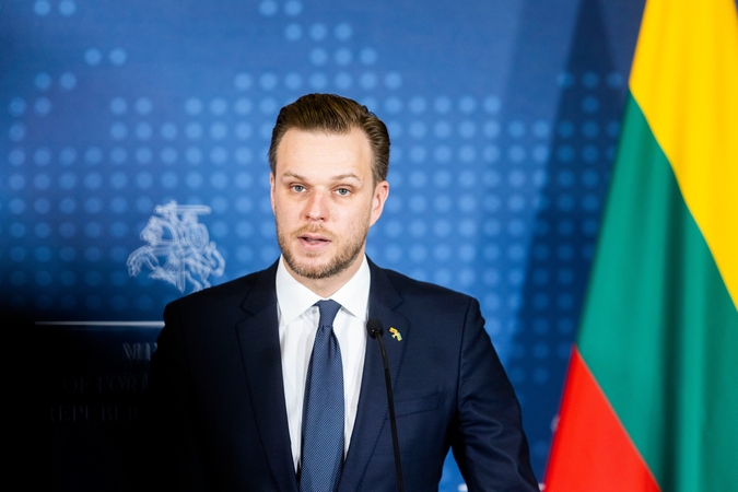 G. Landsbergis: Lietuva neturi jokių raudonų linijų dėl sankcijų Rusijai
