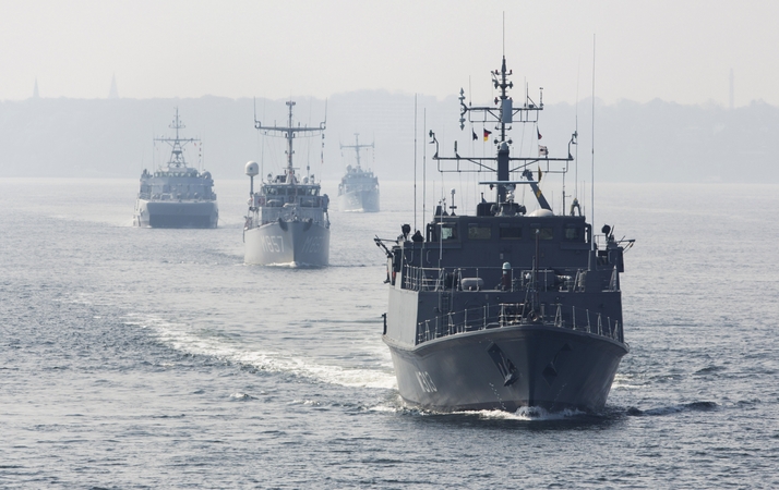 Į Klaipėdą atplaukia trys NATO priešmininiai laivai