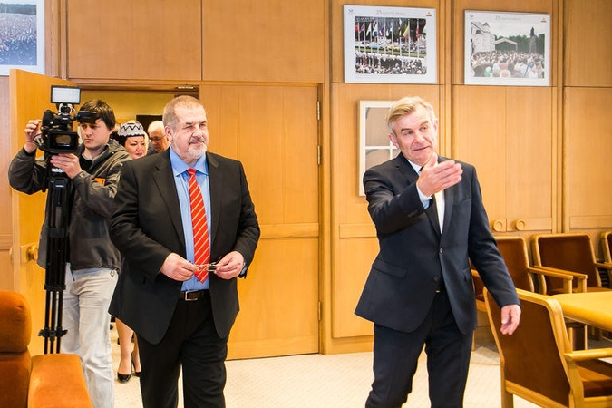 Krymo totorių lyderis: V. Putino ir Stalino tikslas – toks pats
