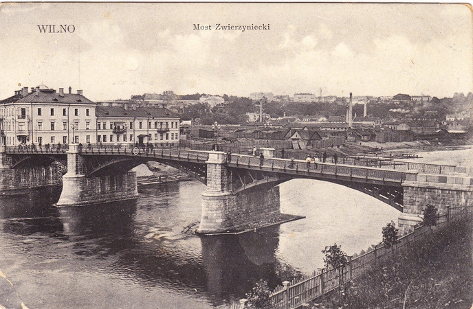 Vilniaus centriniame pašte – tiltų per Nerį istorija