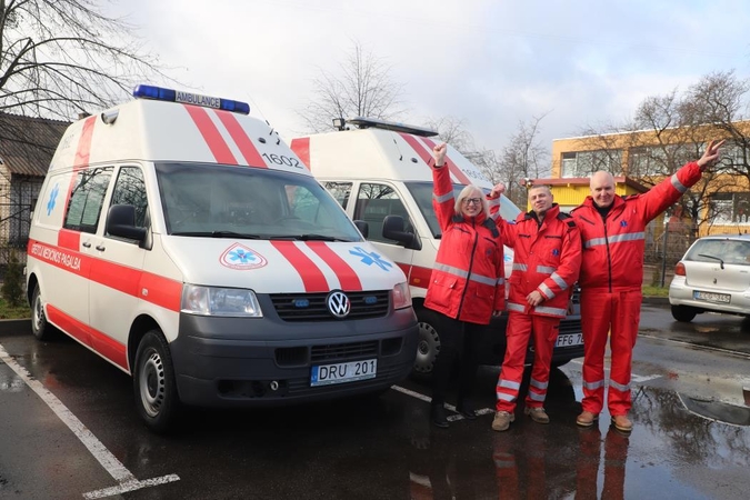 Pakaunėje ligonius veš automobiliais, kokių Lietuvoje dar niekas neturi