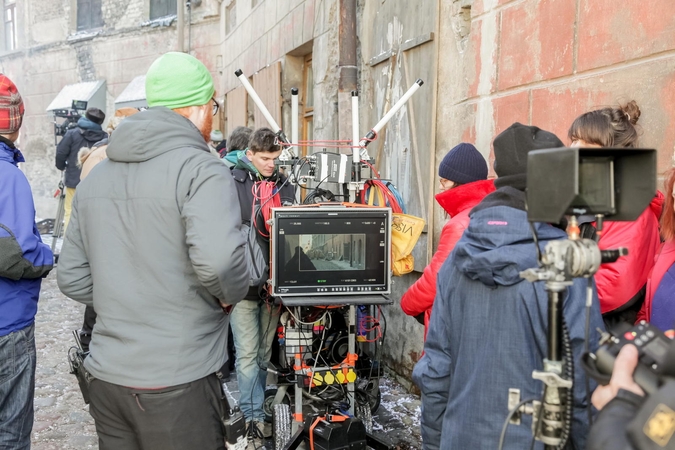 Vilniuje kuriamas filmas „Judėjimas aukštyn“ – bus eismo ribojimų