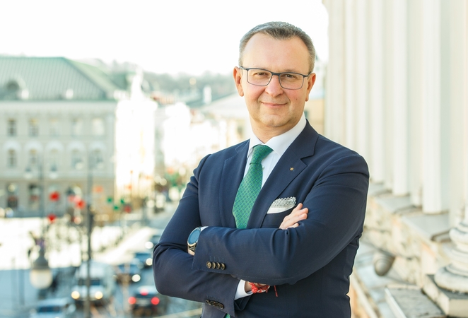 Lietuvos bankų asociacijos prezidentas Mantas Zalatorius