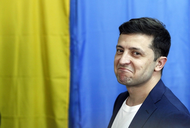 V. Zelenskis atsikirto V. Putinui: siūlo ukrainietiškus pasus rusams