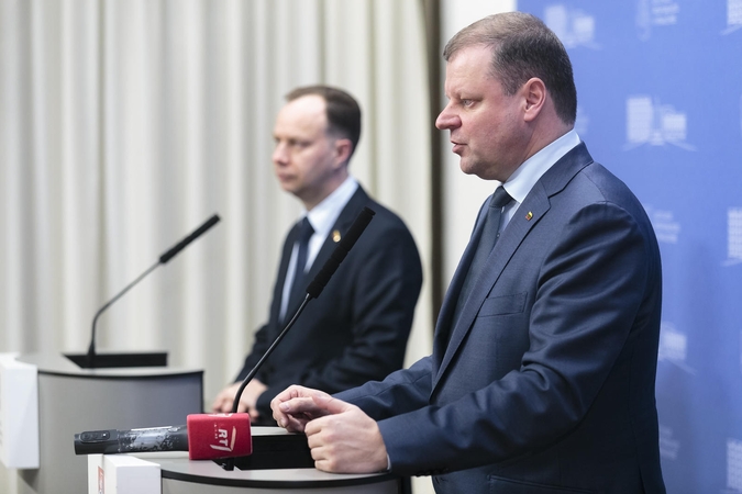 S. Skvernelis: nėra taip, kad sėdime ant pinigų maišo ir tyčia neduodame