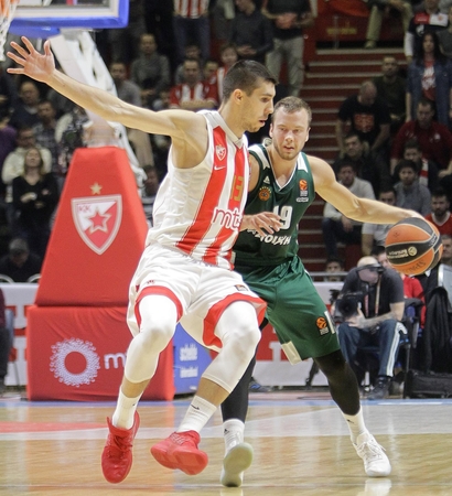 L. Lekavičius rungtynėse su „Crvena Zvezda“ pelnė šešis taškus