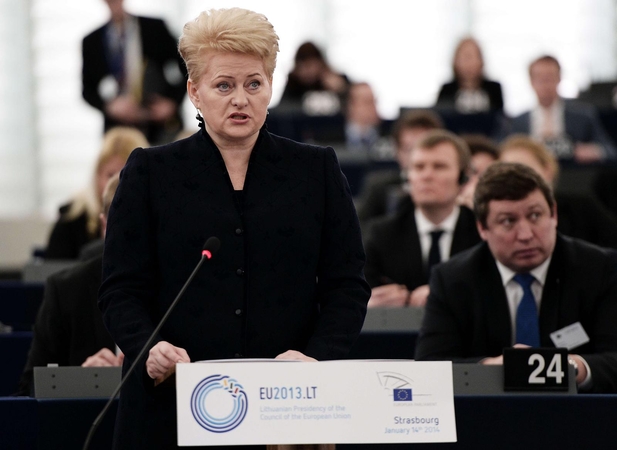 D. Grybauskaitė griežtai atmetė britų europarlamentaro kritiką dėl V. Uspaskicho