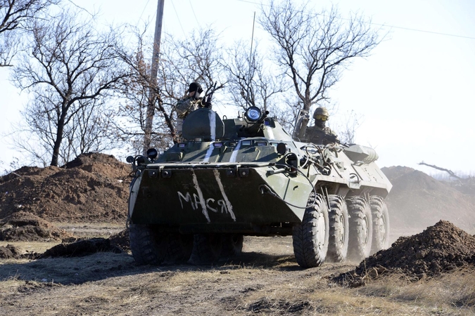 Auga Rusijos ryžtas išspręsti Ukrainos konfliktą?