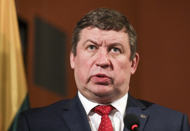 Buvęs krašto apsaugos ministras Raimundas Karoblis