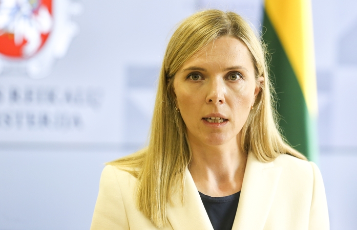 Vidaus reikalų ministrė Agnė Bilotaitė