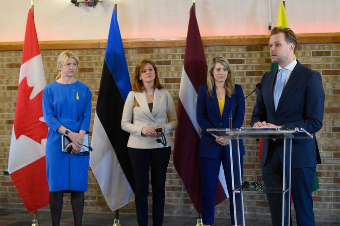 G. Landsbergis: Lietuvą ir Kanadą sieja įsipareigojimas demokratinėms vertybėms