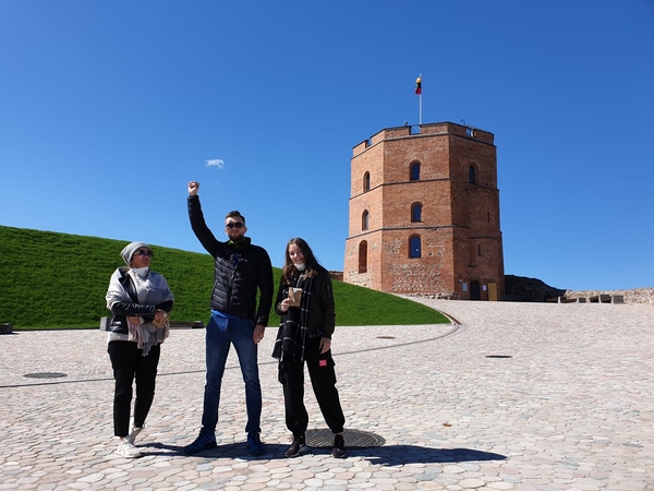 Pirmieji turistai Gedimino pilies bokšte – iš Latvijos