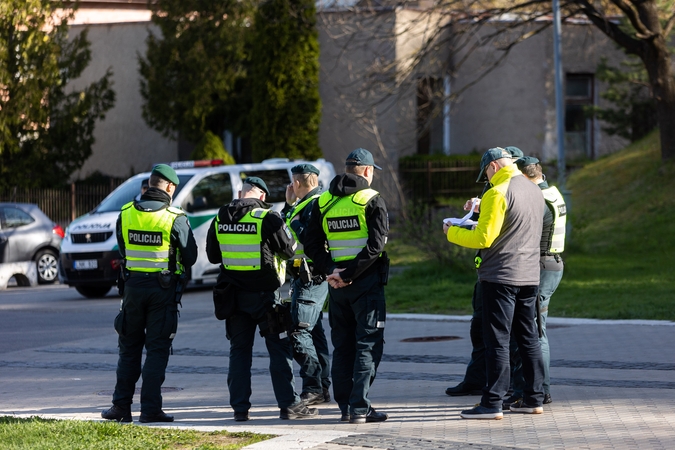 Policijos atstovas apie gegužės 9-ąją: rimtų neramumų nebuvo, sulaikyti du asmenys