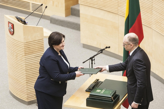 Seime prisiekė naujasis vidaus reikalų ministras