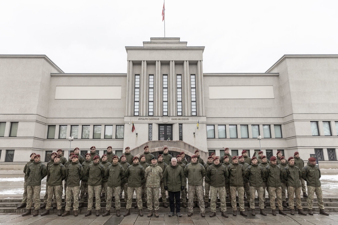 Ministras: tarptautinėse operacijose karių įgyta patirtis stiprina šalies saugumą