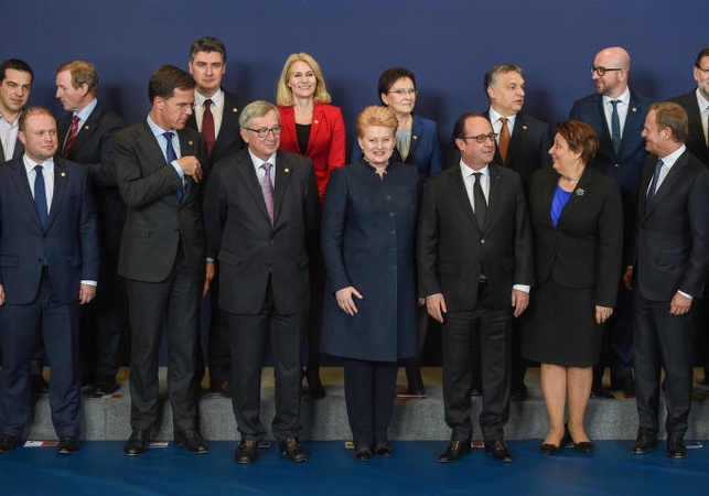 Prezidentė vyksta į ES viršūnių susitikimą