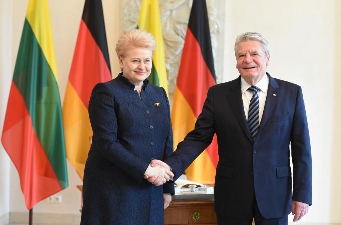 D. Grybauskaitė pabrėžia Vokietijos lyderystės Europoje svarbą